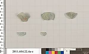 Glass fragments by Unknown Artist
