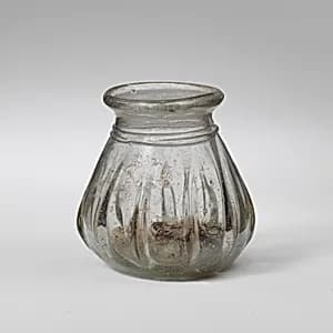 Glass jar by Unknown Artist