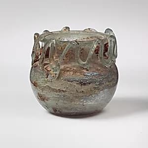 Glass jar by Unknown Artist