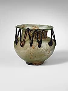 Glass jar by Unknown Artist