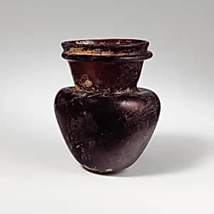 Glass jar by Unknown Artist
