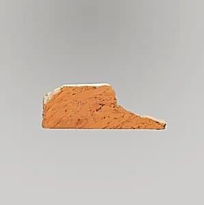 Glass marbled mosaic inlay fragment by Unknown Artist