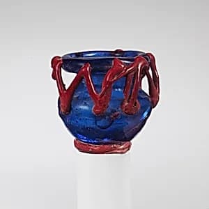 Glass miniature jar by Unknown Artist