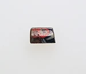 Glass mosaic bead by Unknown Artist