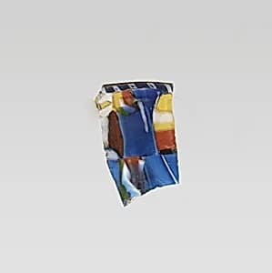 Glass mosaic bowl fragment by Unknown Artist