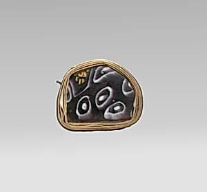Glass mosaic bowl fragment by Unknown Artist