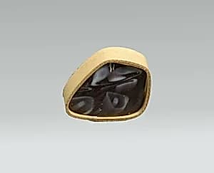 Glass mosaic bowl fragment by Unknown Artist