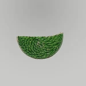 Glass mosaic bowl fragment by Unknown Artist