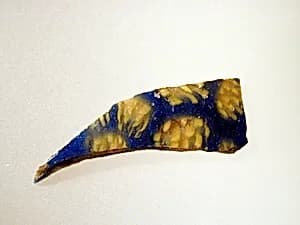 Glass mosaic bowl fragment by Unknown Artist