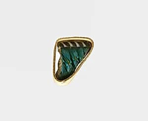 Glass mosaic dish fragment by Unknown Artist