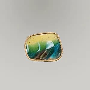 Glass mosaic fragment by Unknown Artist