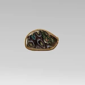Glass mosaic fragment by Unknown Artist