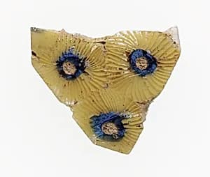 Glass mosaic fragment by Unknown Artist