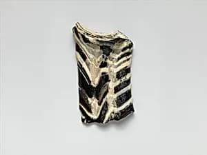 Glass mosaic handle fragment by Unknown Artist