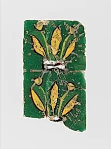 Glass mosaic inlay by Unknown Artist