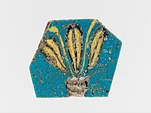 Glass mosaic inlay by Unknown Artist