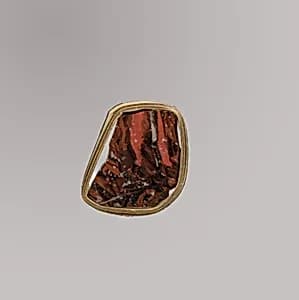 Glass mosaic inlay fragment by Unknown Artist
