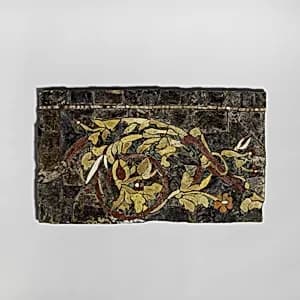 Glass mosaic panel by Unknown Artist