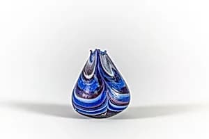 Glass mosaic perfume bottle by Unknown Artist
