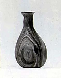 Glass mosaic perfume bottle by Unknown Artist