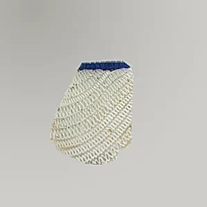 Glass network mosaic bowl fragment by Unknown Artist