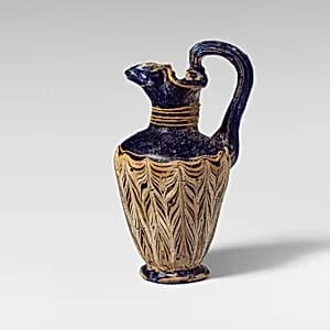 Glass oinochoe (perfume jug) by Unknown Artist