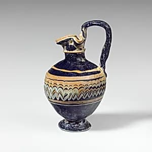 Glass oinochoe (perfume jug) by Unknown Artist