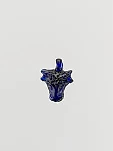 Glass pendant in the form of a bull’s head by Unknown Artist