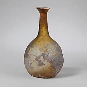 Glass perfume bottle by Unknown Artist
