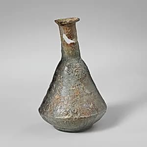Glass perfume bottle by Unknown Artist