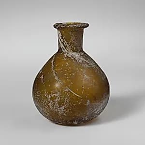 Glass perfume bottle by Unknown Artist