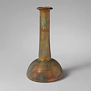 Glass perfume bottle by Unknown Artist