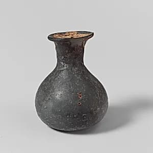 Glass perfume bottle by Unknown Artist