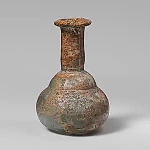Glass perfume bottle by Unknown Artist