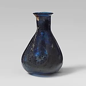 Glass perfume bottle by Unknown Artist
