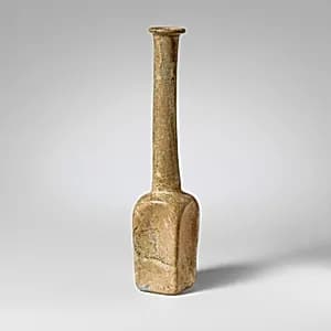 Glass perfume bottle by Unknown Artist
