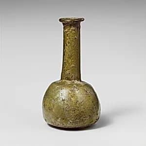 Glass perfume bottle by Unknown Artist
