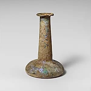 Glass perfume bottle by Unknown Artist