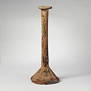 Glass perfume bottle by Unknown Artist