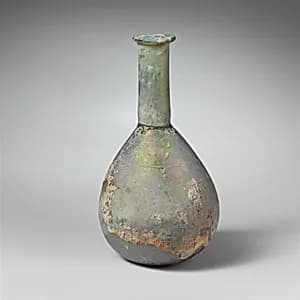 Glass perfume bottle by Unknown Artist