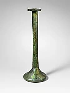 Glass perfume bottle by Unknown Artist