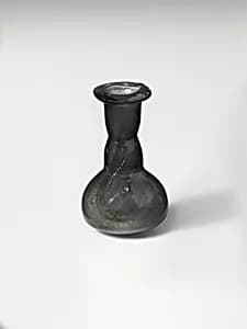 Glass perfume bottle by Unknown Artist
