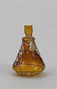 Glass perfume bottle by Unknown Artist