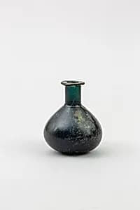 Glass perfume bottle by Unknown Artist