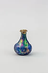Glass perfume bottle by Unknown Artist