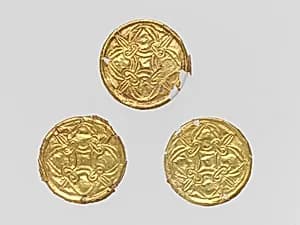 Gold roundel by Unknown Artist