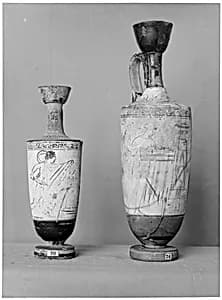 Lekythos by Bird Painter