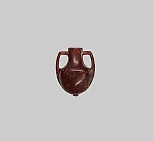 Miniature amber amphora (jar) by Unknown Artist