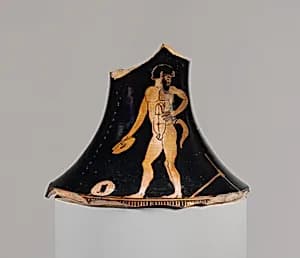 Neck of a terracotta oinochoe (jug) by Harrow Painter