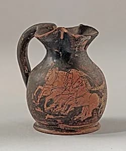 Oinochoe, miniature by Unknown Artist